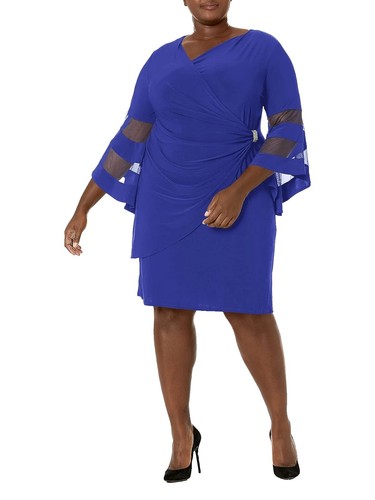 fresh fit dress blue Agnes Strapless Lace Up Mini Dress  American Threads Sorority Rush Dusty Blue / L