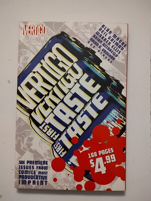 VERTIGO FIRST TASTE 1st printing  Written by Alan Moore, Neil Gaiman & others