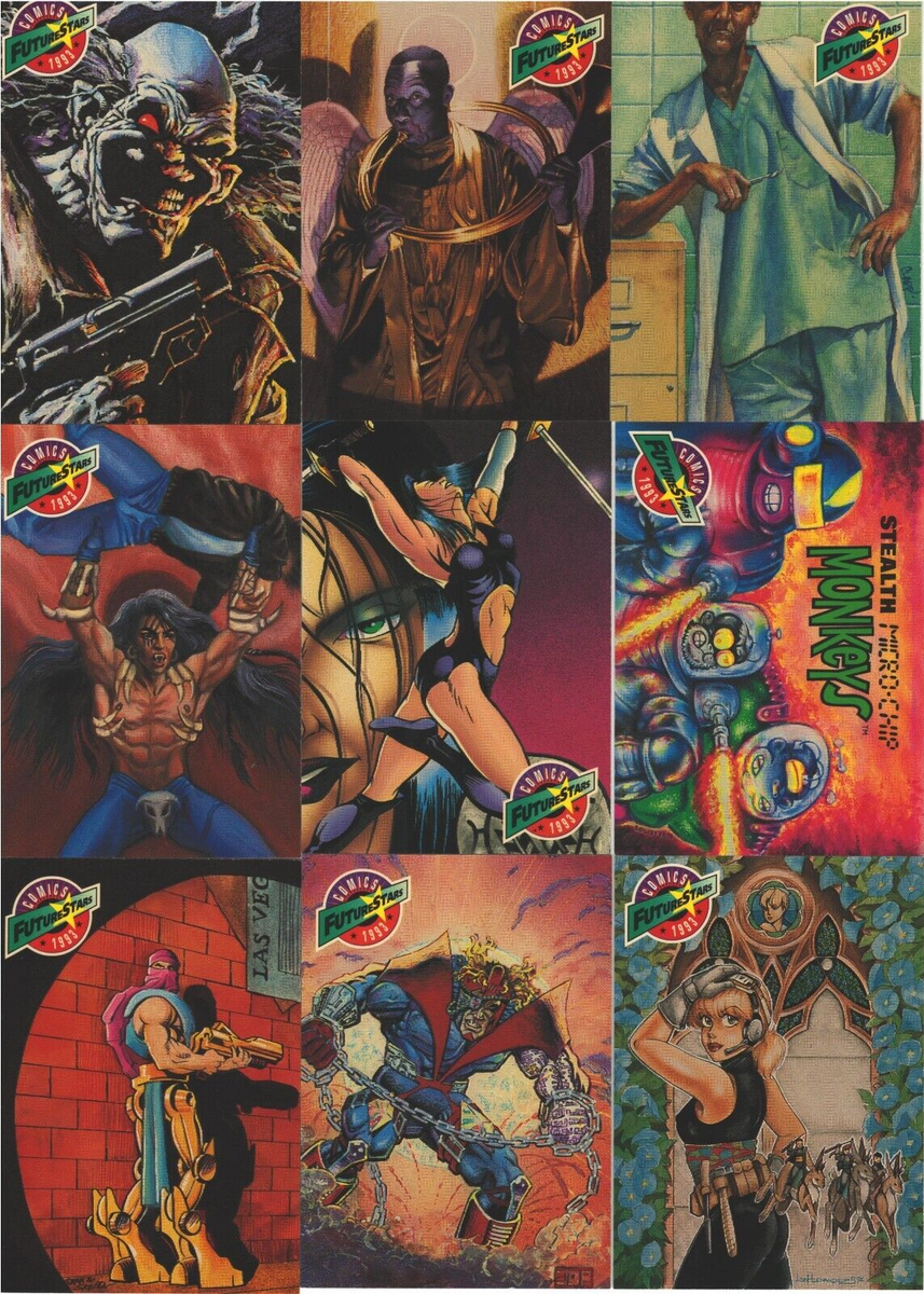1993 Comics FUTURE STARS 1-100 Complete set Majestic Entertainment