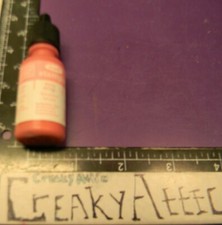 STAMPIN UP CRAFT REGAL ROSE INK PIGMENT REFILL BOTTLE   FULL CREAKYATTIC