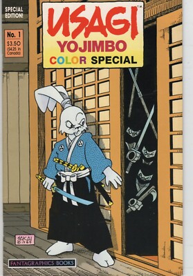 USAGI YOJIMBO COLOR SPECIAL #1 (1989) FANTAGRAPHIC COMICS STAN SAKAI!