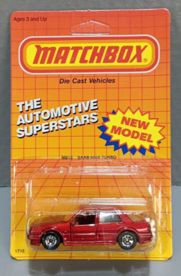 1988 Matchbox Saab 9000 Turbo MB15 New Model