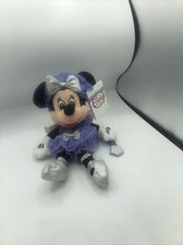DISNEY STORE SUGAR PLUM MINNIE MOUSE 8" MINI BEAN BAG PLUSH