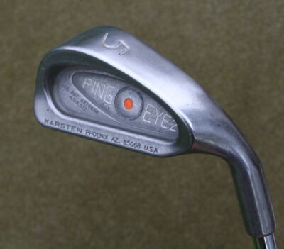 Ping Eye Two # 5 Iron ZZ Lite Steel Shaft Orange Lie Angle