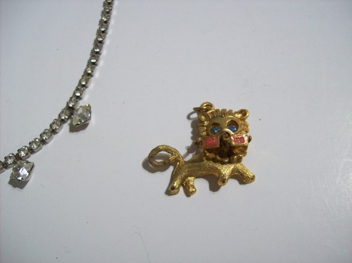 Mix Lot of Old Vintage Rhinestone Jewelry, GRANDMA'S ESTATE - Picture 5 of 12