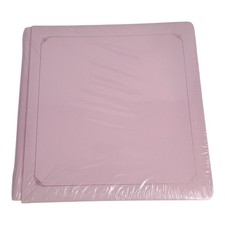 NEW Creative Memories 12  12" Album Pink With Red Trim Old Style 15 Pages