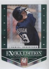 2012 Elite Extra Edition Status Emerald Die-Cut 21/25 Daniel Robertson #136 2x6