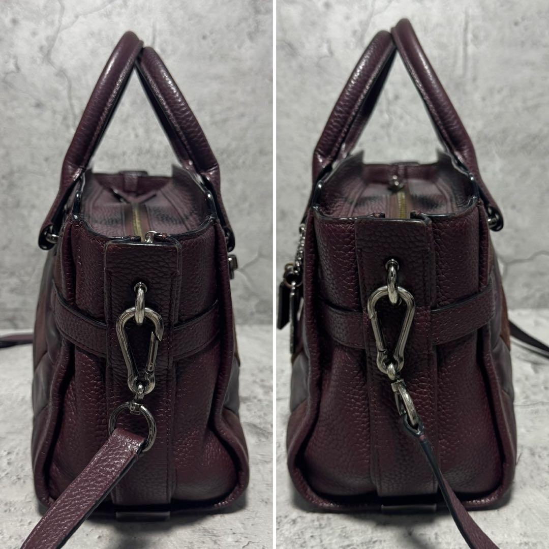 Coach Swagger Patchwork Shoulder Bag 9a - image 5