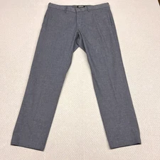 Nordstrom Tech Smart Pants Mens 35x30 Slim Fit Performance Stretch Preppy