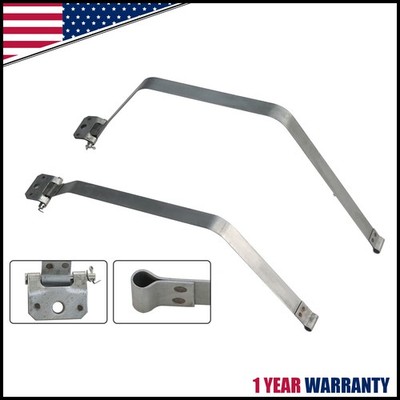New Fuel Tank Straps Fits For 2000-04 Toyota Tundra 4WD Set of 2 7760334060 Gray