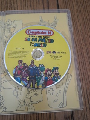 Captain N And The New Super Mario World (DVD, 2007, 2-Disc Set