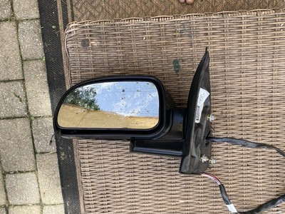 2006 Saab 9-7x Aero Left Side Power Door Mirror Black Heated Power Fold OEM
