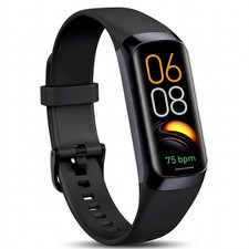 Smart Watch Fitness Tracker Heart Rate Blood Pressure Waterproof Step Counter