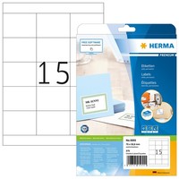 Herma 5055 Universal Etiketten 70X508Mm 375 Stk. Selbstklebend Weiß Matt A4