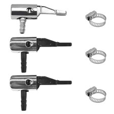 14 Lock On Air Chuck Set With Barb Connector Mini Tire Inflator Air Hose End
