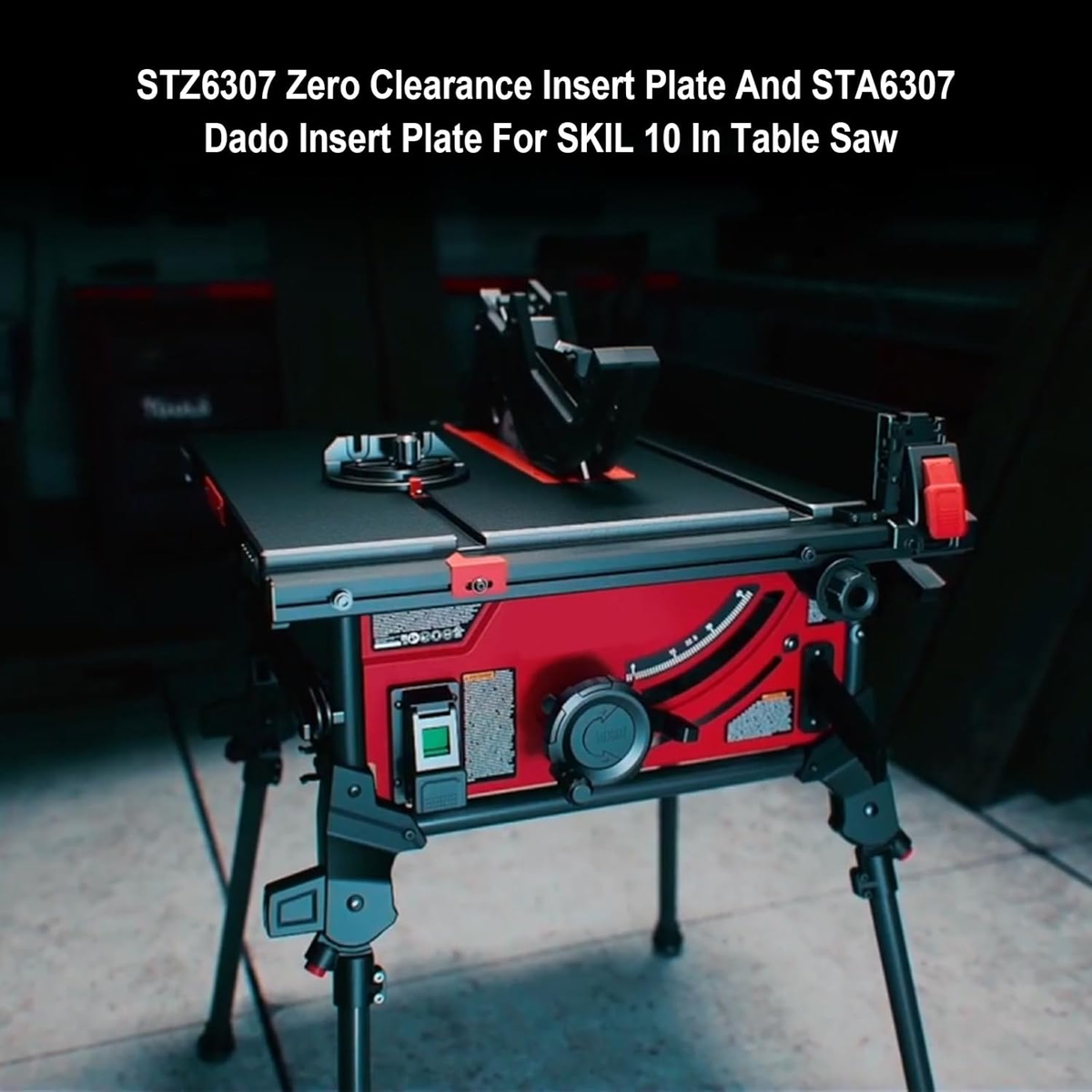 STZ6307 Zero Clearance Insert Plate and STA6307 Dado for SKIL 10