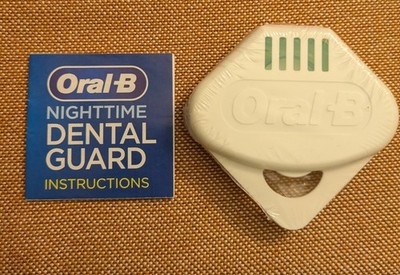 Oral-B Nighttime Dental Guard for Teeth Grinding, Custom Fit, One Size Fits All