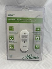 Hunter Ventilador Universal y Luces Control Remoto y Receptor Combo 99118 Nuevo Precintado