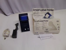 SII Smart Label Printer 450 with disc power cords works white color N148 SLP450