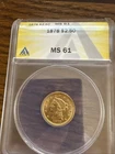 1878 Gold $2.50 Liberty Head Coin