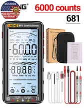 681/682/683 Smart Rechargeable Multimeter AC/DC Voltage Tester Current Meter Pro
