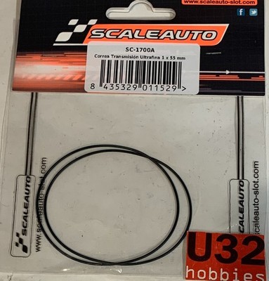 Slot Car Scaleauto SC-1700A Ultra Fine Transmission Belt 1 X 55 Mm