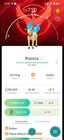 Shiny Ponyta wearing a Candela themed accessory Team Valor - Tr'ade 20k or P.T.C