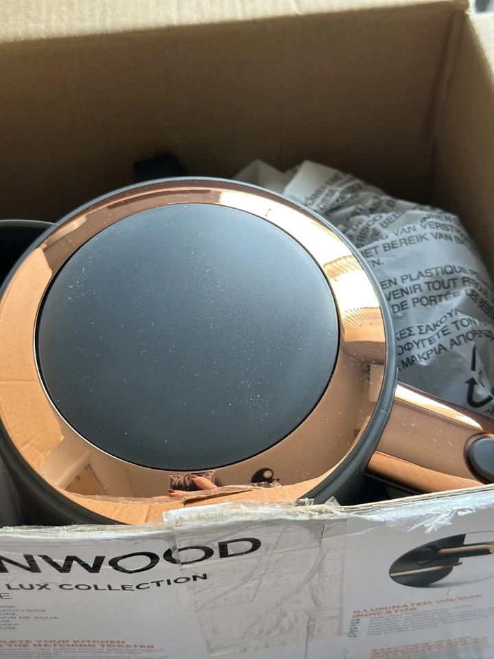 Hervidor de agua Kenwood Abbey Lux 1,7 L gris oro rosa | Nuevo | 3KW de ebullición rápida | Foto 4 de 4