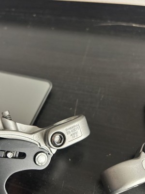 Shimano Deore LX BL-M571 V-Brake Levers Left & Right Gray/Black | eBay