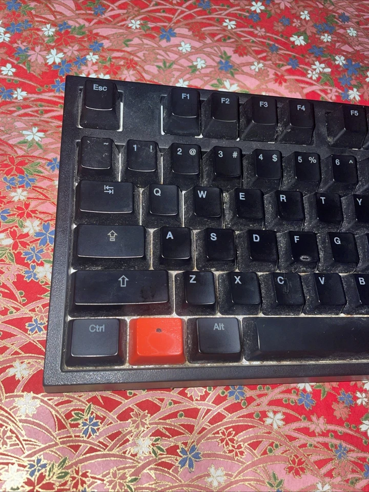WASD Keyboards V2B Code Cherry MX Clear Mechanical Keyboard Tested Works Nocable - Image 2 of 4