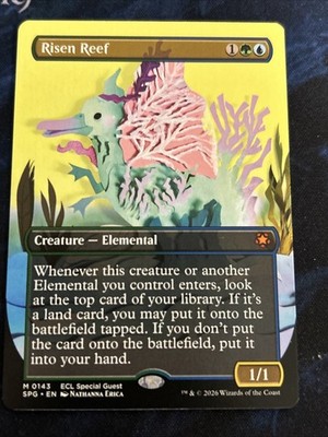 Risen Reef (Borderless) Special Guests Regular NM-M Unplayed