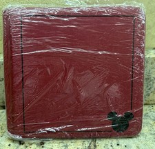 New Creative Memories Disney's Mickey Mouse 7x7  Red Scrapbook Album 24 Pages