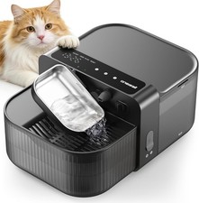 oneisall Cordless, Filter-Free Cat Water Fountain &mdash; Detachable Water Dispenser