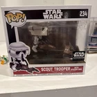 Star Wars Funko Pop! #234 Scout Trooper Speeder Bike NEW