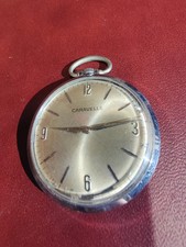 Caravelle Pocket Watch Rare Vintage