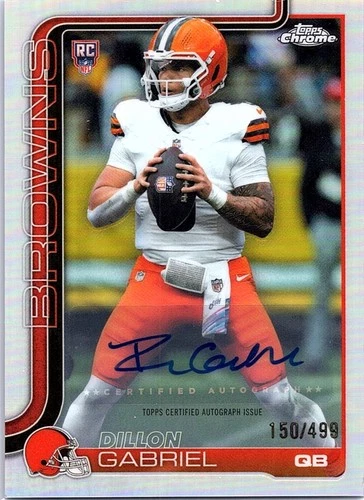 2025 Topps Chrome Dillon Gabriel Refractor (RAW)