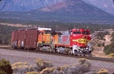 BNSF 558 LOCAL DARLING AZ ORIGINAL SLIDE 10-13-14 T12-16