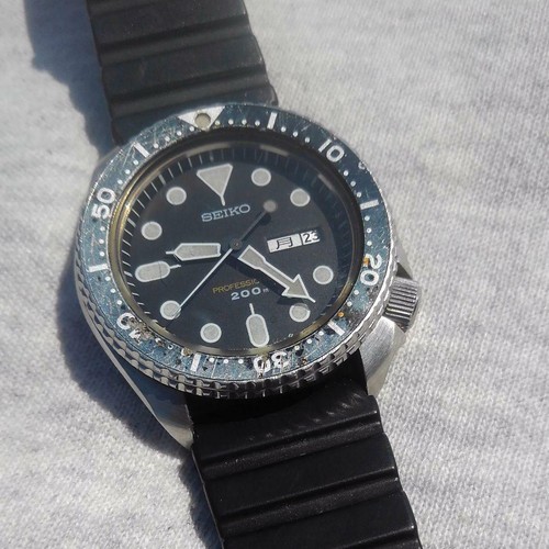 Seiko 7C43-7010 VINTAGE divers Professional 200m Orologio da uomo al quarzo  Auth Works | eBay