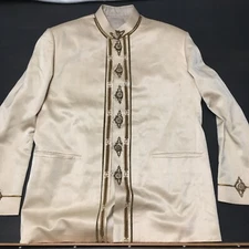 Men's Chinese Style monarch Embroidered Dragon Robe Tang Suit formal Coat prince