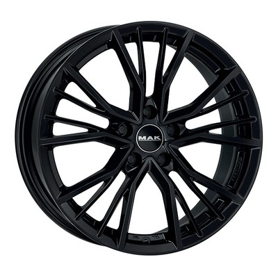 ALUFELGE MAK UNION FUR VOLKSWAGEN GOLF V PLUS 8X18 5X112 GLOSS BLACK KPN