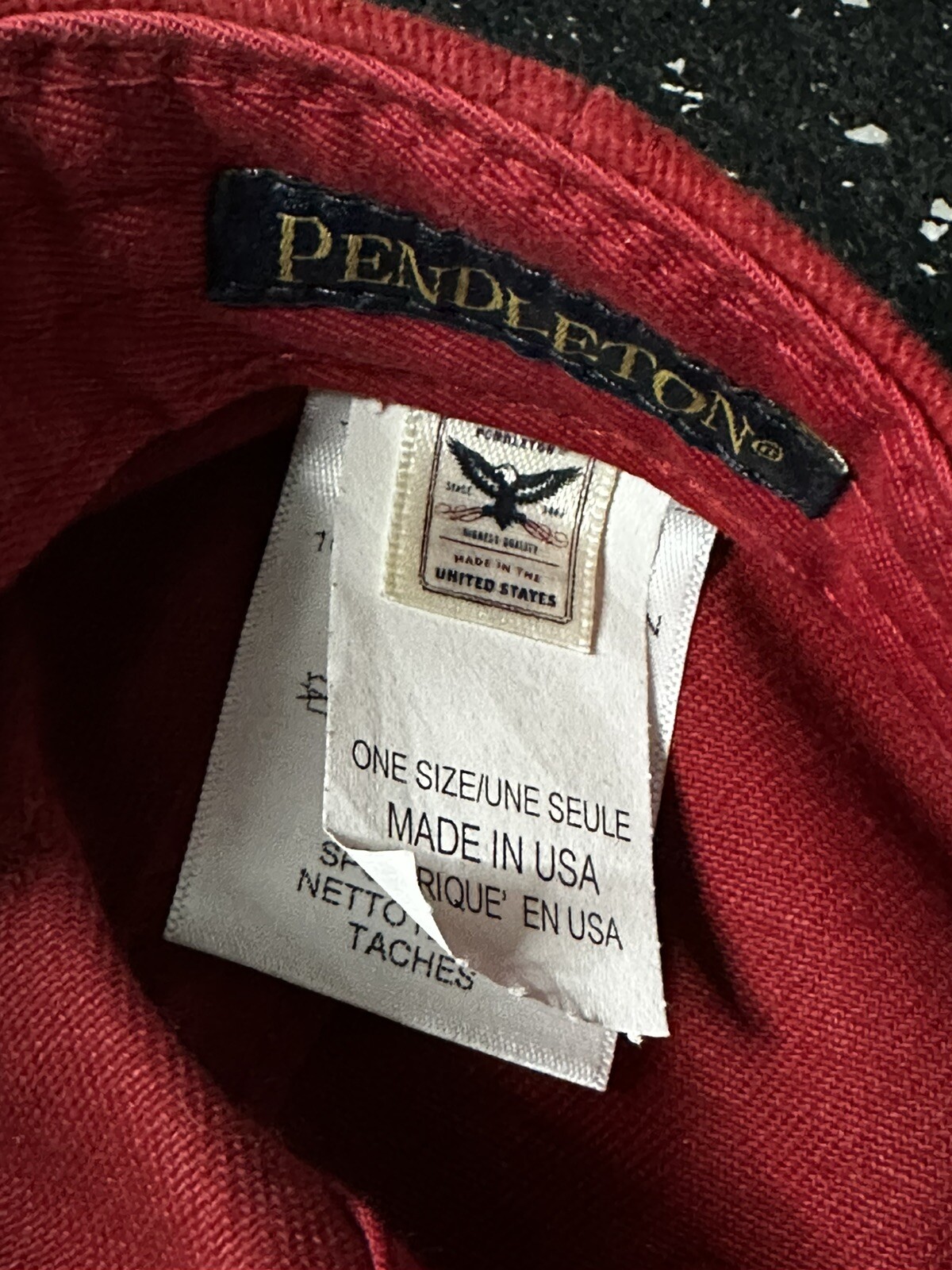 Pendleton Hat Embroidered Strapback Adjustable Ca… - image 3