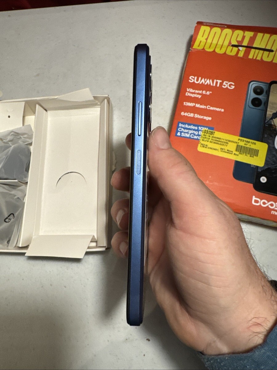 Smartphone Boost Mobile Summit 5G - 64 GB Blu, Prepagato E - Foto 12