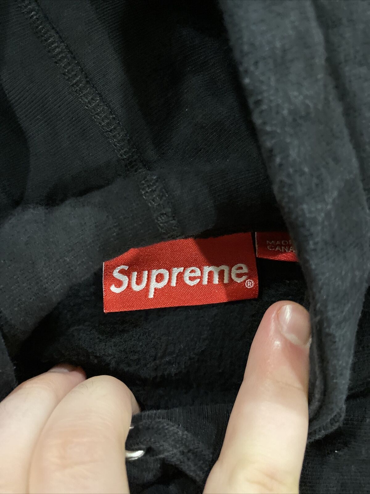 Supreme hoodie red logo - Gem