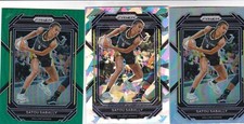 2023 Prizm WNBA CRACKED ICE/GREEN/SILVER PRIZM #60 Satou Sabally - Dallas Wings