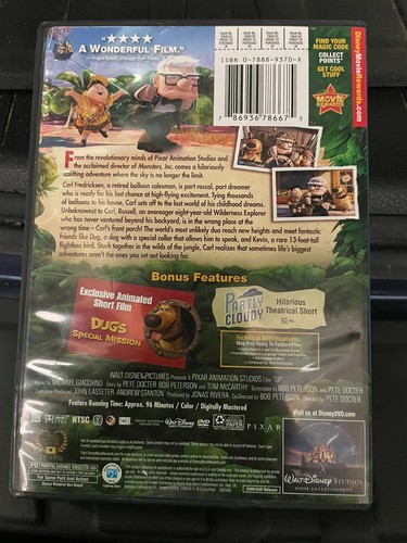 Up (DVD, 2009) - Picture 2 of 4