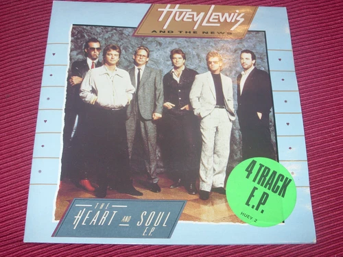 Huey Lewis & News: Heart & Soul 4 track EP   7"   NM UNPLAYED EX SHOP