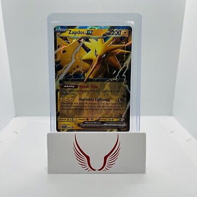 Pokemon TCG: 151 Zapdos Promo Cards Ex 049 Black Star & Jumbo