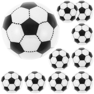 8 PCS Baby Foot Balle, Balle De Babyfoot 32 Mm, Mini Football Noir Et Blanc, Mini Ballon De Foot, Accessoires Baby Foot