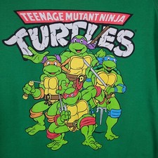 Nickelodeon Teenage Mutant Ninja Turtles Youth Sz L 11/13 Reversible Sweatshirt