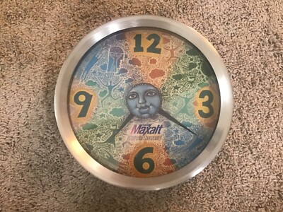 MAXALT Promotional wall clock, Merck, from around 2000